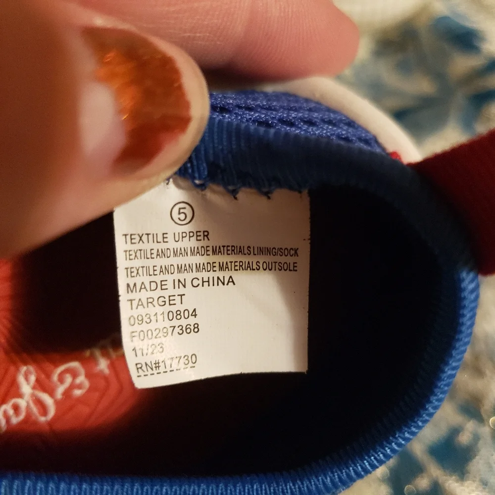 Swim/ Athletic Blue And White Theo Shoes  NWOT Cat & Jack Toddler Size 5